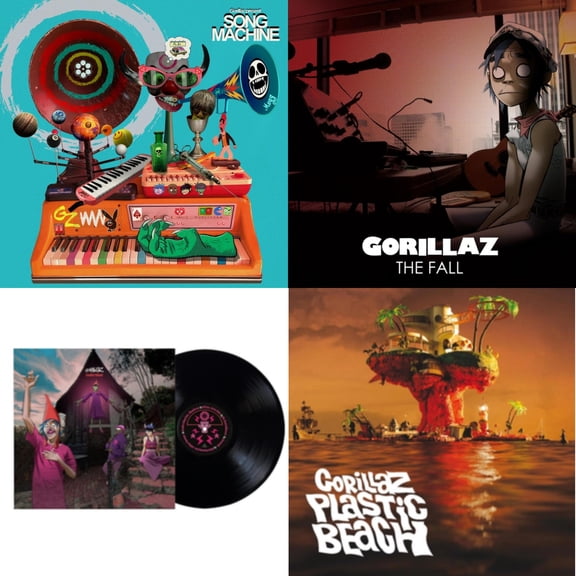 Song Machine: Season One & Fall & Cracker Island & Plastic Beach [LP Vinyl Bundle]