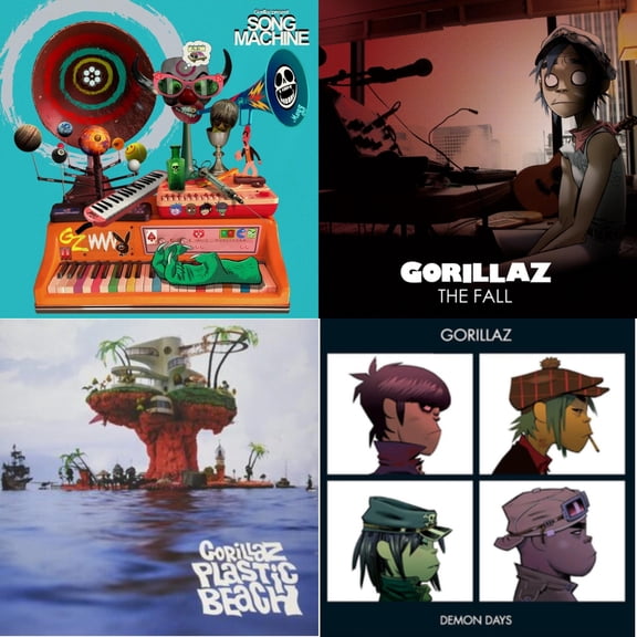 Song Machine: Season One & Fall & Plastic Beach & Demon Days (2LP)