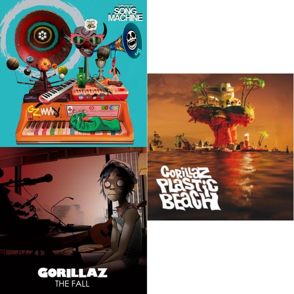 Song Machine: Season One & Fall & Plastic Beach [LP Vinyl Bundle]