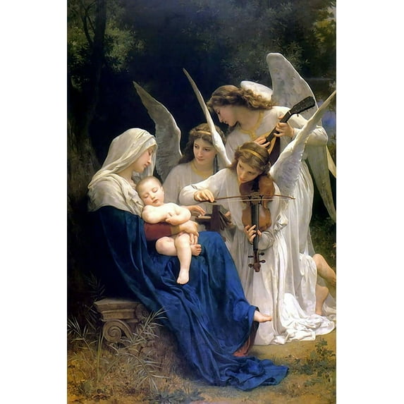 Song Of The Angels - CANVAS OR WALL ART PRINT