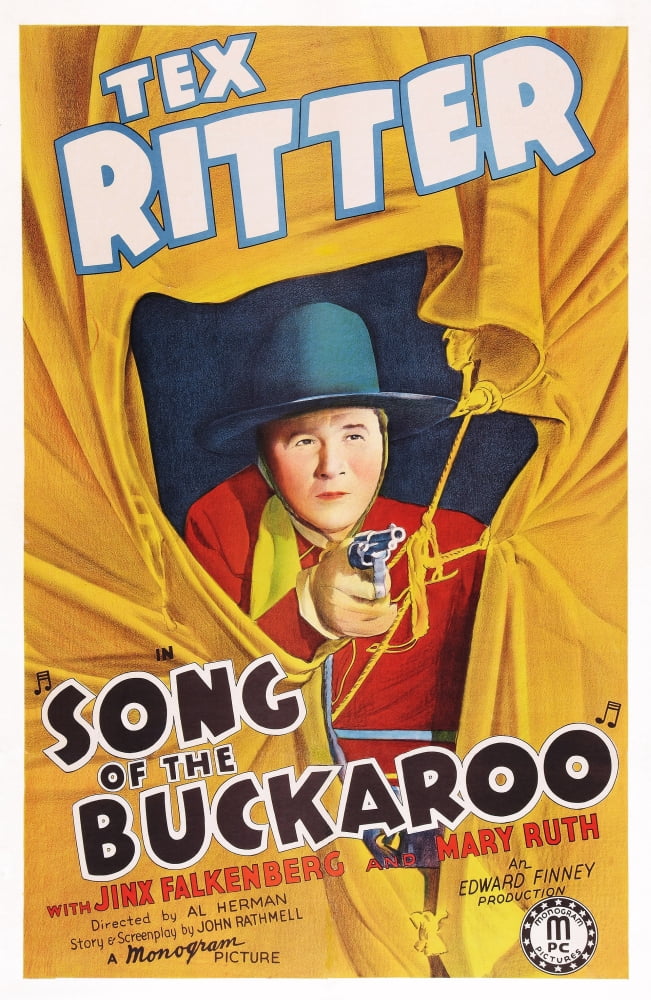 Song Of The Buckaroo U Canvas Art - (24 x 36)
