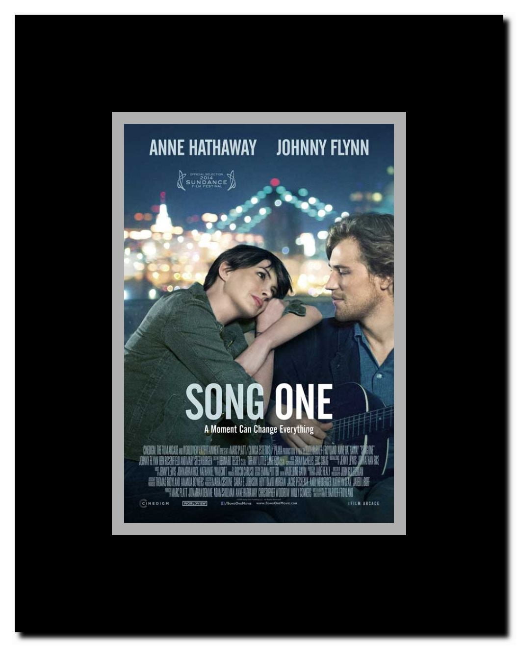 Song One Framed Movie Poster