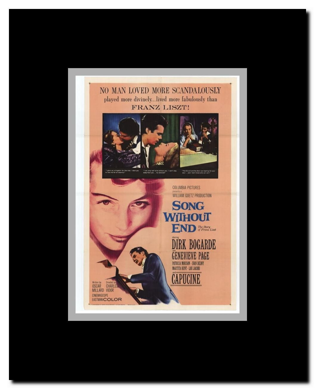 Song Without End Framed Movie Poster