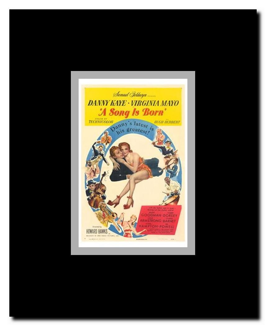 Song is Born Framed Movie Poster