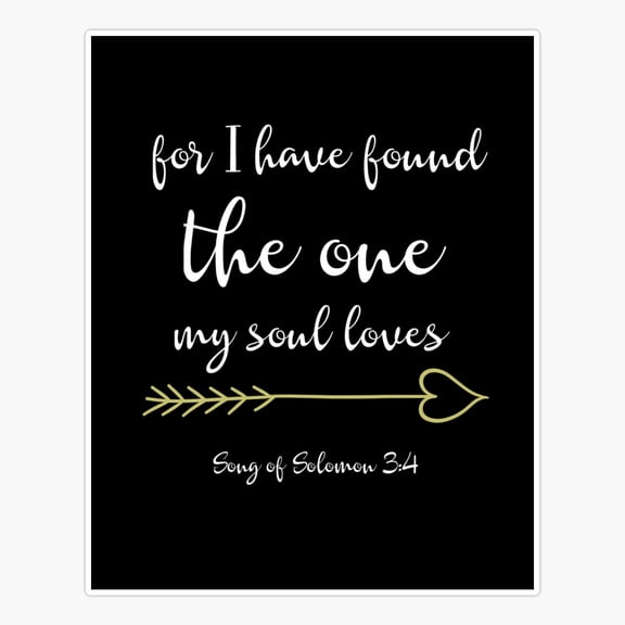 Song oSolomon 34 Sticker