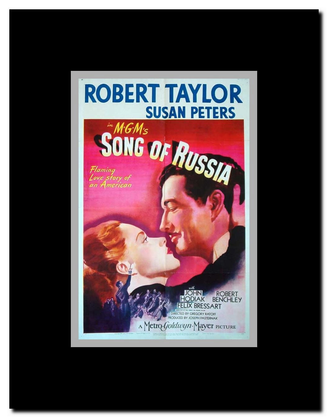 Song of Russia Framed Movie Poster