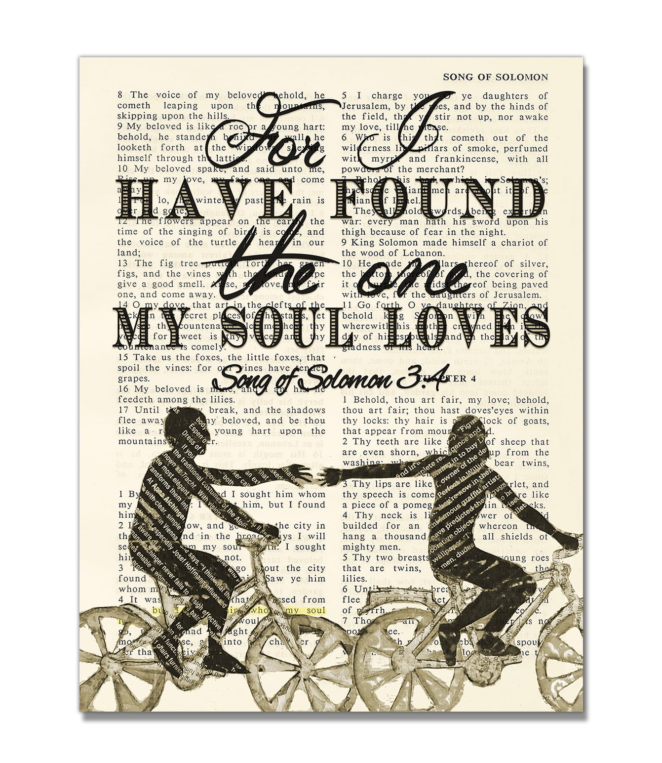Song of Solomon 3:4, For I Have Found the One My Soul Loves