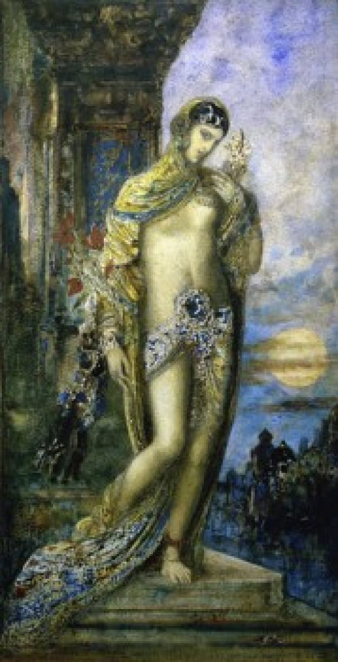 Song of Songs (Le Cantique des Cantiques) Gustave Moreau (1826-1898French) Private Collection Canvas Art - Gustave Moreau (18 x 24)