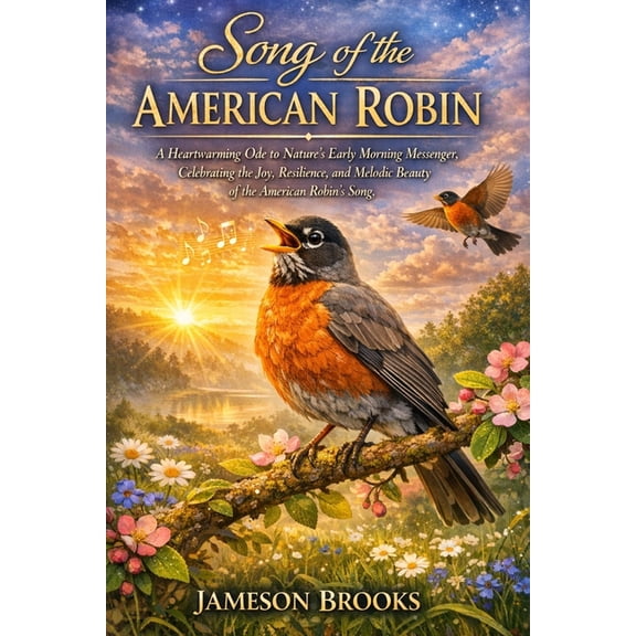 Song of the American Robin: A Heartwarming Ode to Nature's Early Morning Messenger, Celebrating the Joy, Resilience, and, (Paperback)