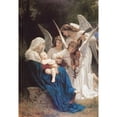 thumbnail image 1 of Song of the Angels  1881 Poster Print by William-Adolphe Bouguereau, 1 of 1