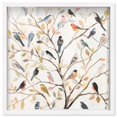 thumbnail image 1 of Song of the Tree Shadowbox Print Floral Wall Decor by Art Remedy, White Frame, 16 x 16, 1 of 7