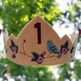 thumbnail image 1 of Songbird Birthday Crown Kit | Cute DIY Kit | Instructions and Materials Included | Makes 15" Crown, 1 of 4