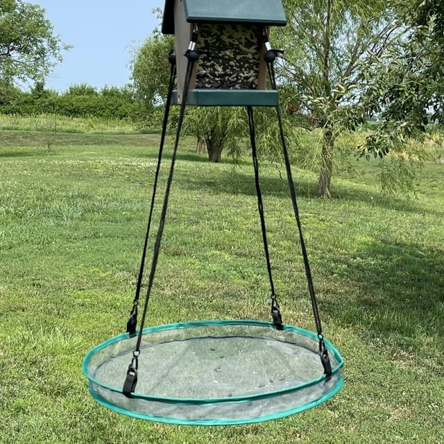 Songbird Essentials Outdoor Bird Seed Catcher, Ground Bird Feeder Seed