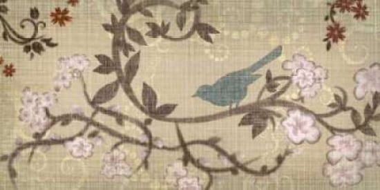Songbird I Canvas Art - Tandi Venter (10 x 20)