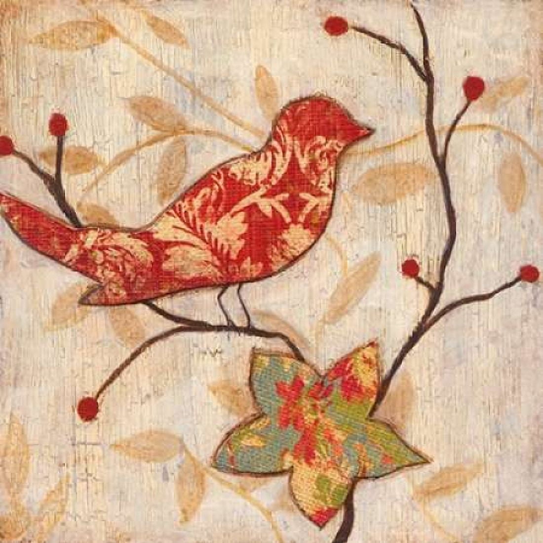 Songbird I Canvas Art - Tava Studios (24 x 24)