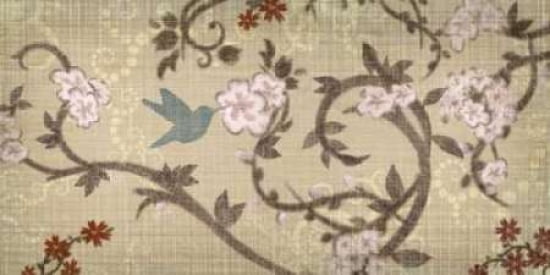 Songbird II Canvas Art - Tandi Venter (10 x 20)