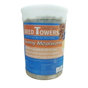 Songbird Treats Woodpecker Crunch Seed Tower | 4 lb Large Seed Log Tower for Wild Birds