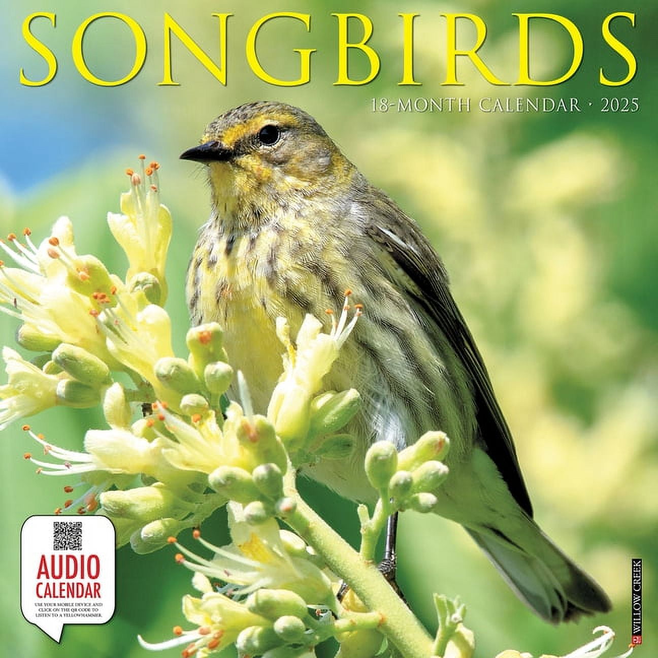 Songbirds 2025 Wall Calendar