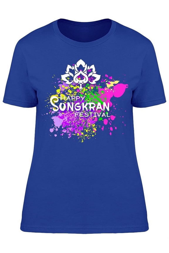 Songkran Thai Festival T-Shirt Women -Image by Shutterstock, Female Small
