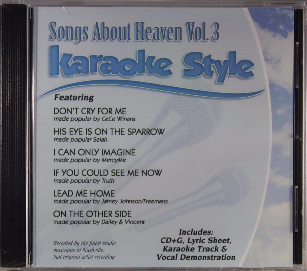 Songs About Heaven Volume 3 Daywind Christian Karaoke Style NEW CD+G 6 Songs