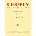 thumbnail image 1 of Songs: Chopin Complete Works Vol. XVII, (Paperback), 1 of 1