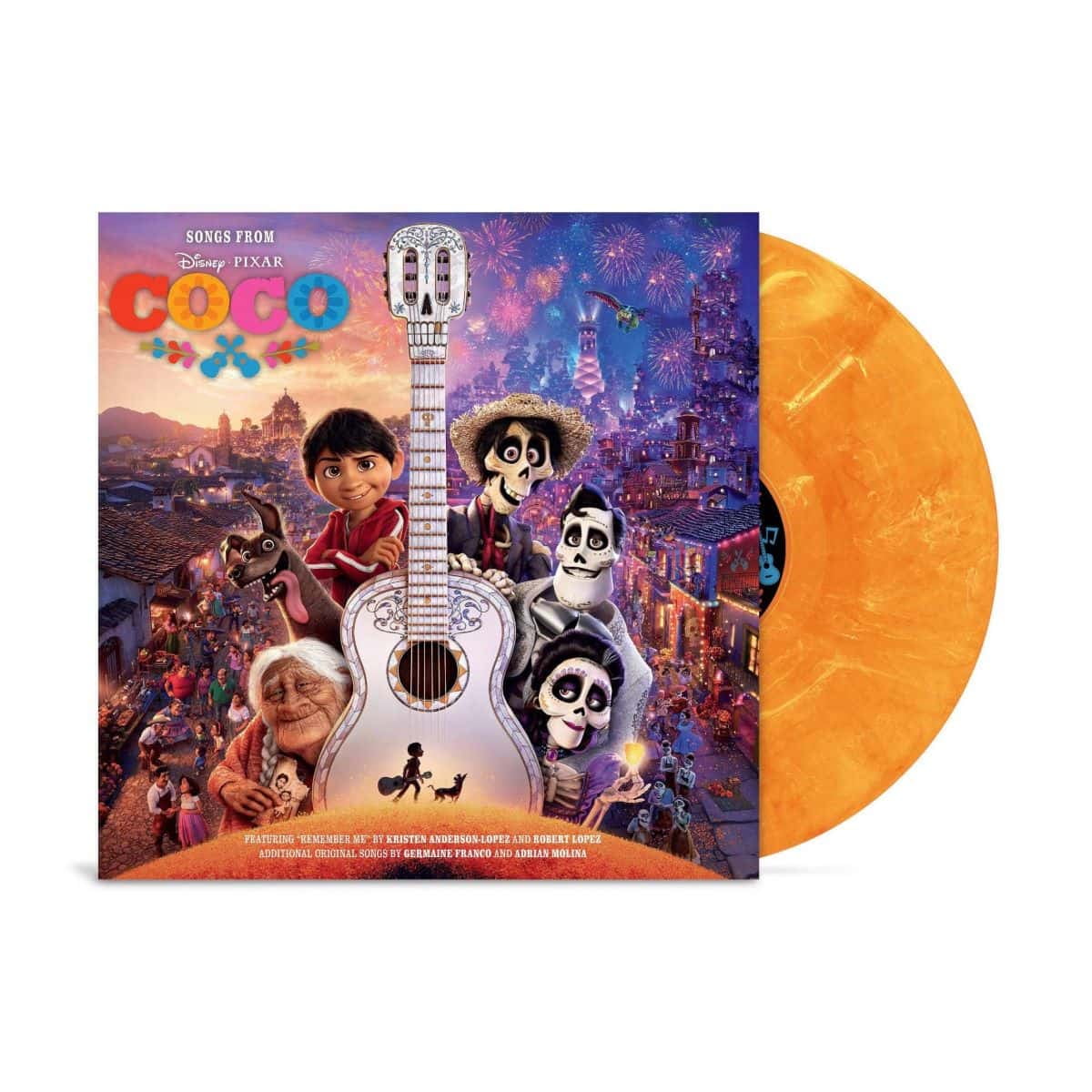 Songs From Coco (Original Motion Picture Soundtrack) Exclusive Orange Color Vinyl LP