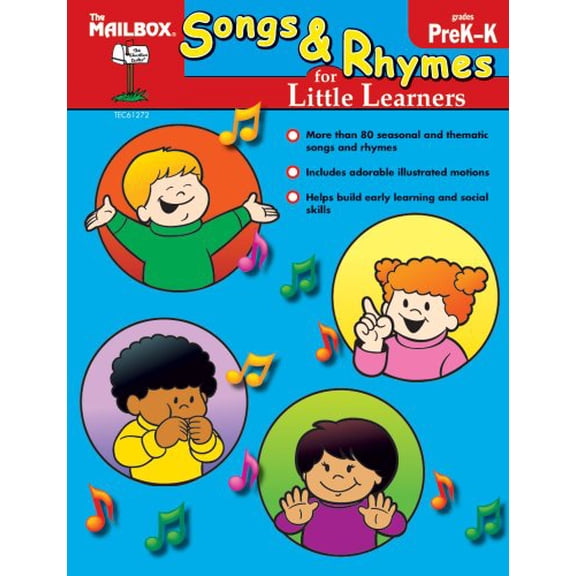 Pre-Owned Songs and Rhymes for Little Learners : PreK-K (Paperback) 9781562349394