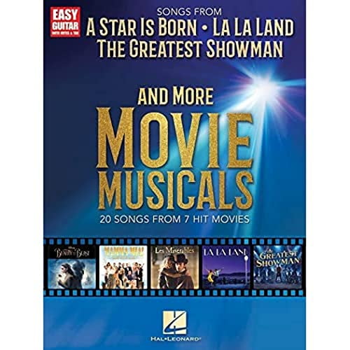 Pre-Owned Songs from a Star Is Born, the Greatest Showman, La La Land, and More Movie Musicals (Easy Guitar With Notes & Tab) Paperback