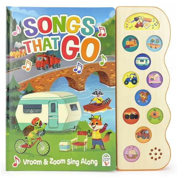 Songs That Go: Vroom & Zoom Sing Along, (Board Book)