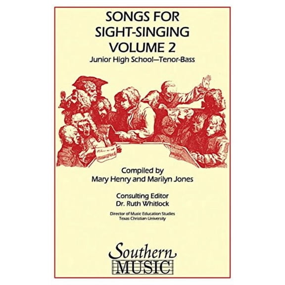 Songs for Sight Singing - Volume 2 : Junior High School Edition Tb Book