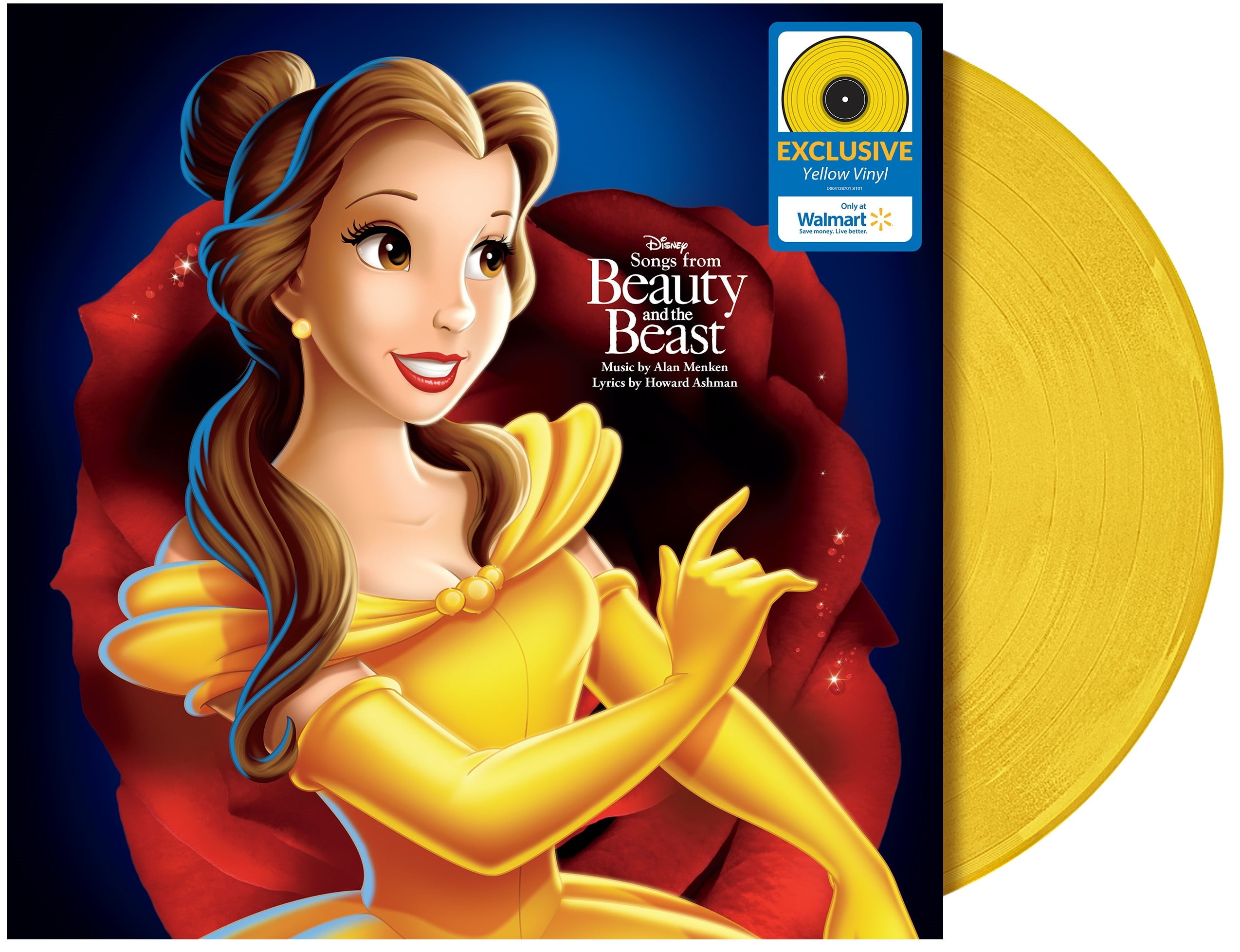Songs from Beauty and the Beast (Walmart Exclusive Yellow Vinyl) -  Soundtrack LP 