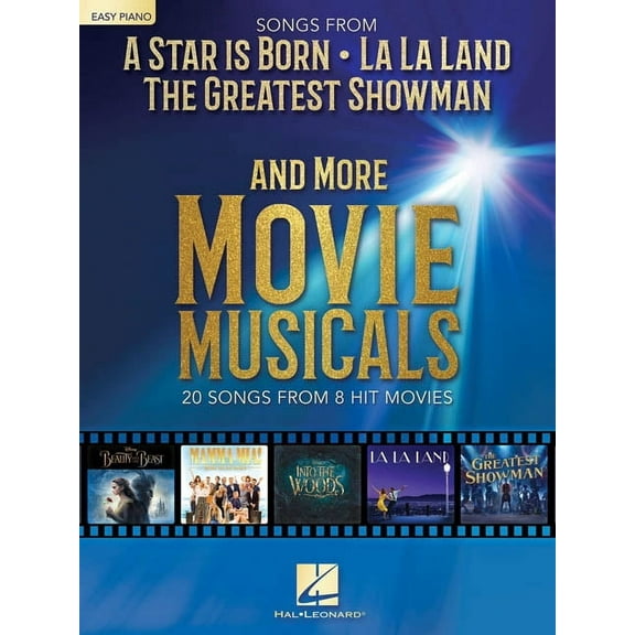 Songs from a Star Is Born, the Greatest Showman, La La Land, and More Movie Musicals, (Paperback)