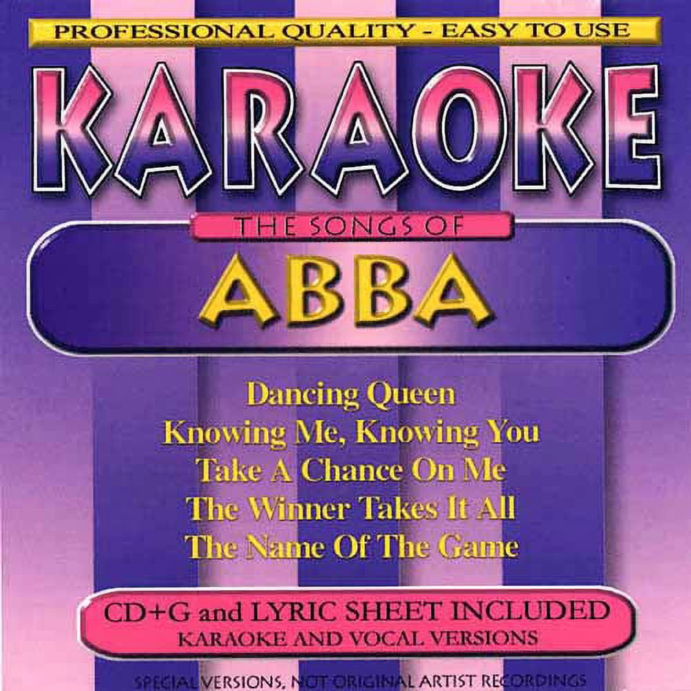 PreOwned Songs of ABBA by Karaoke (CD, Feb2001, BCI Music (Brentwood