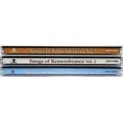 Songs of Remembrance Vols 1-3 NEW 3 CD SET Soothing Instrumental Christian Music