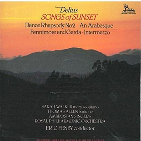 Songs of Sunset, an Arabesque, Dance Rhapsody No. 2 (Allen) (CD) Album
