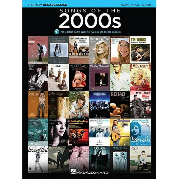 Songs of the 2000s -Piano/Vocal/Guitar Songbook-Audio Online