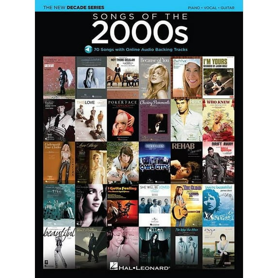 Songs of the 2000s -Piano/Vocal/Guitar Songbook-Audio Online