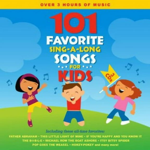 Songtime Kids - 101 Favorite Sing-A-Long Songs for Kids - Music & Performance - CD