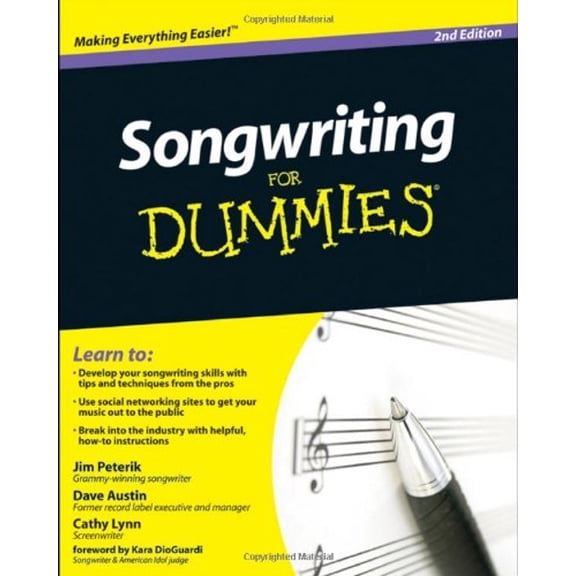 Pre-Owned For Dummies: Songwriting for Dummies (Paperback)