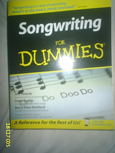 Pre-Owned Songwriting for Dummies by Jim Peterik (Paperback), Textbooks, English deal from Walmart