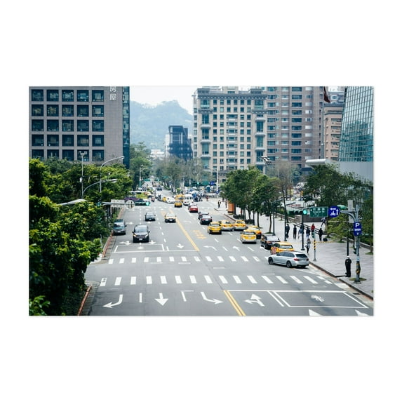 Songzhi Road 02 - Taipei Taiwan Photography Unframed Wall Art Print 8 x 12 inches
