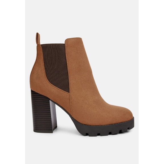 Sonia Block Heeled Chelsea Boots