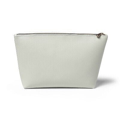 Sonia Kashuk Large Travel Pouch - Mint Faux Leather