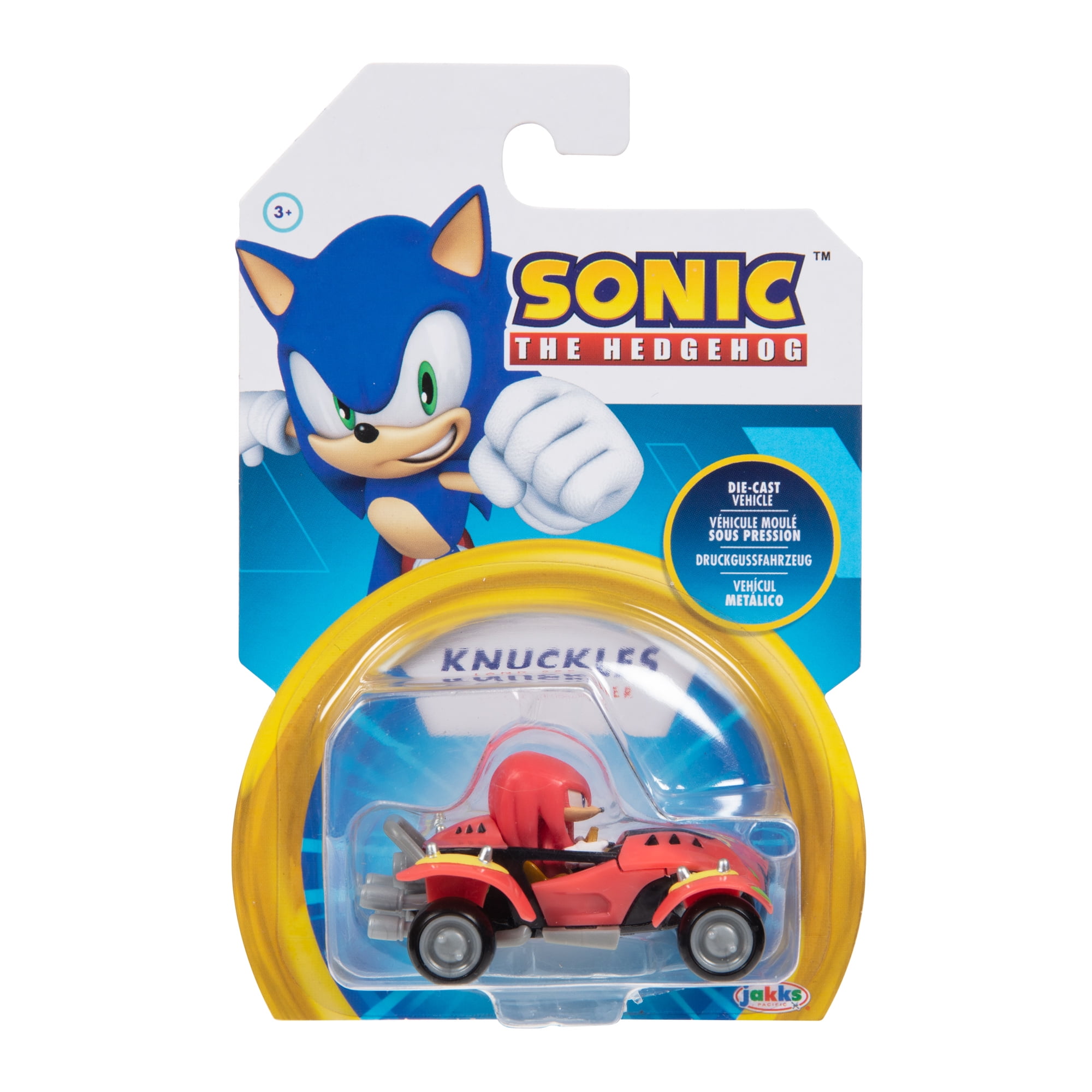 Carrinho Sonic Diecast Knuckles FUN – Starhouse Mega Store