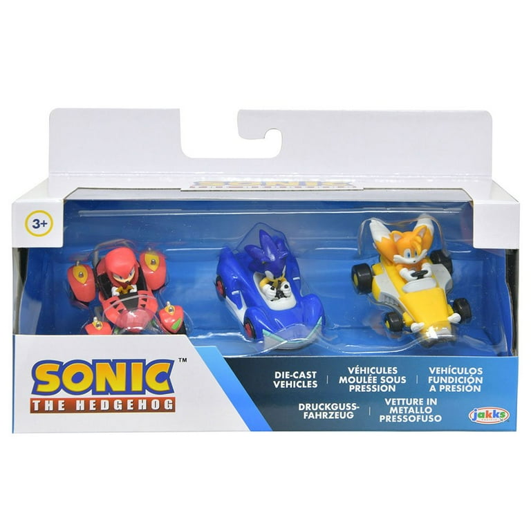 Sonic 1:64 Die-cast Vehicles 3-pack - Wave 6 - Walmart.com