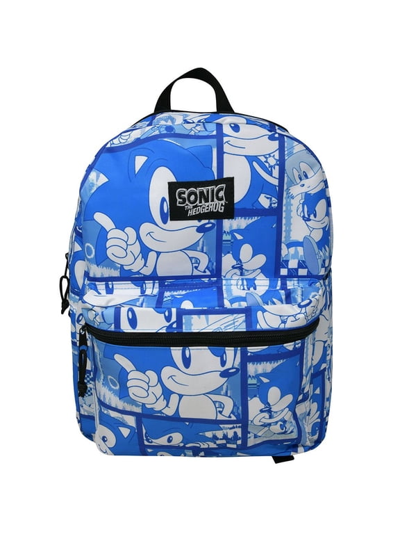 Sonic 16" Backpack with All Over Print