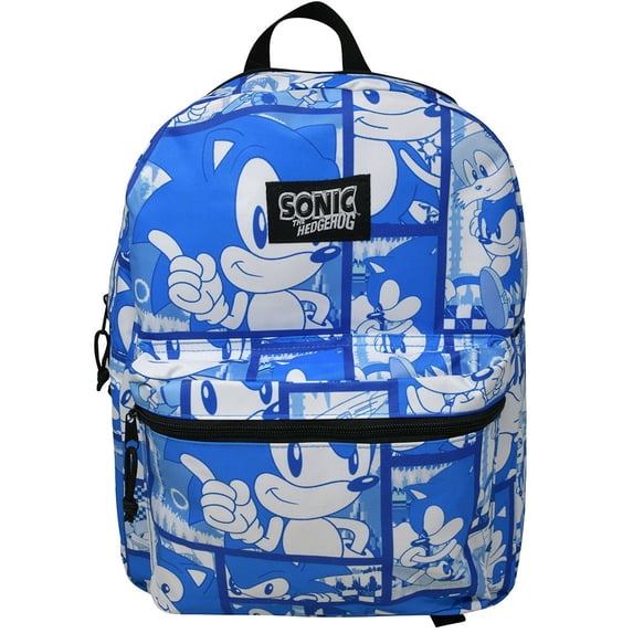 Sonic 16" Backpack with All Over Print