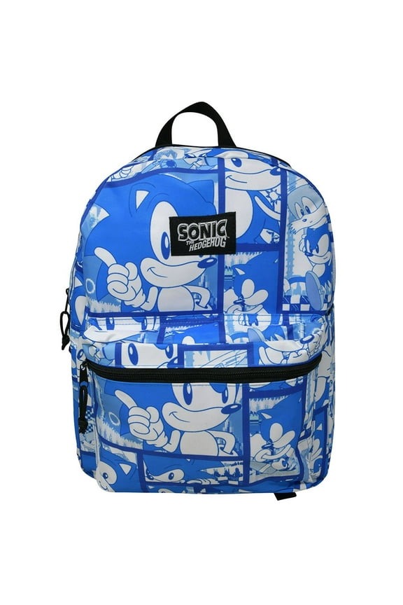 Sonic 16" Backpack with All Over Print