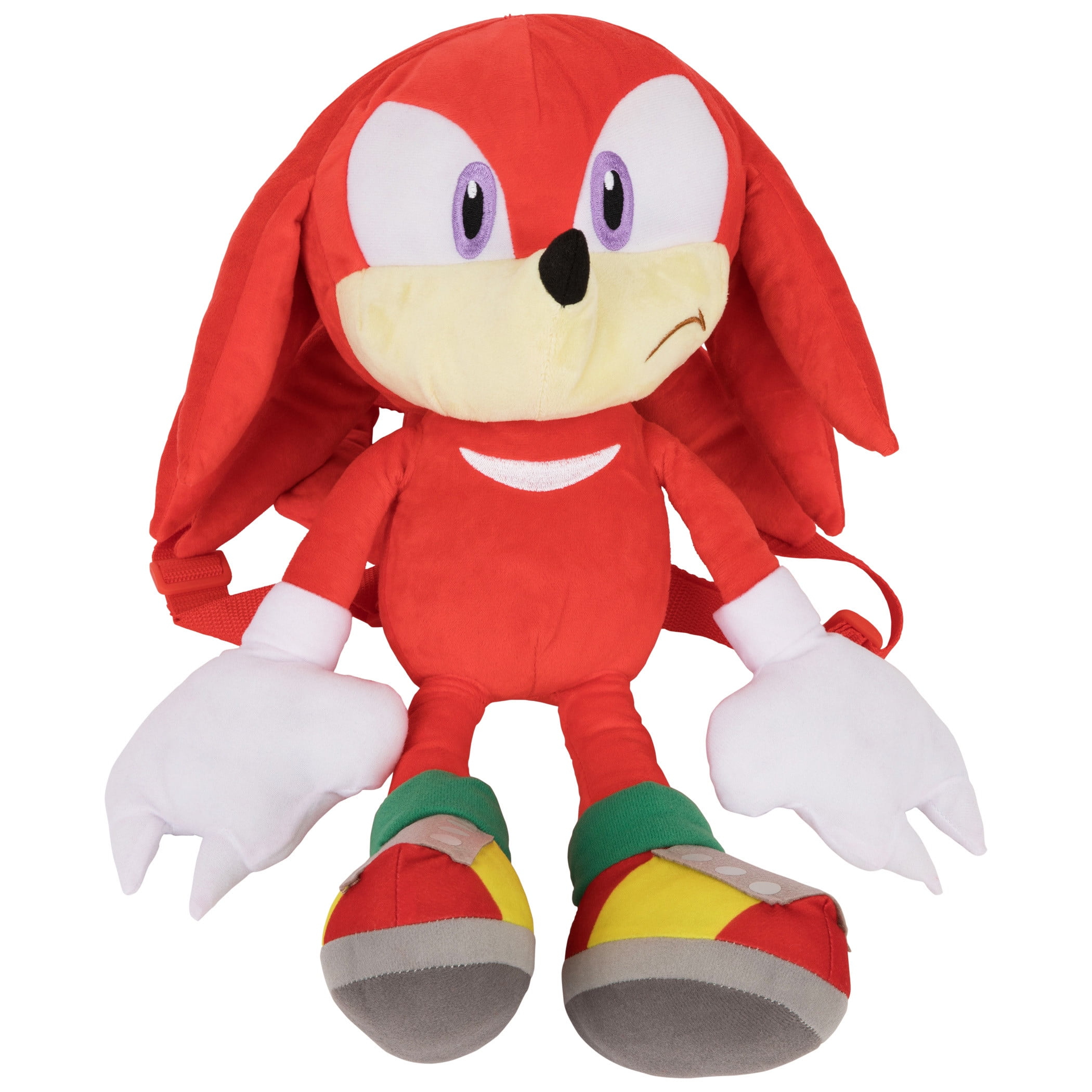Sonic 18 in. Sonic the Hedgehog Knuckles Plush Backpack