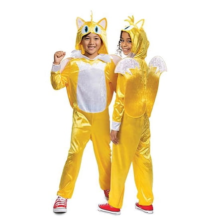 Sonic 2 Child Classic Tails Movie Costume
